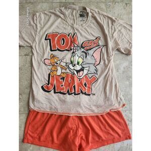 Tom and Jerry pajama short set